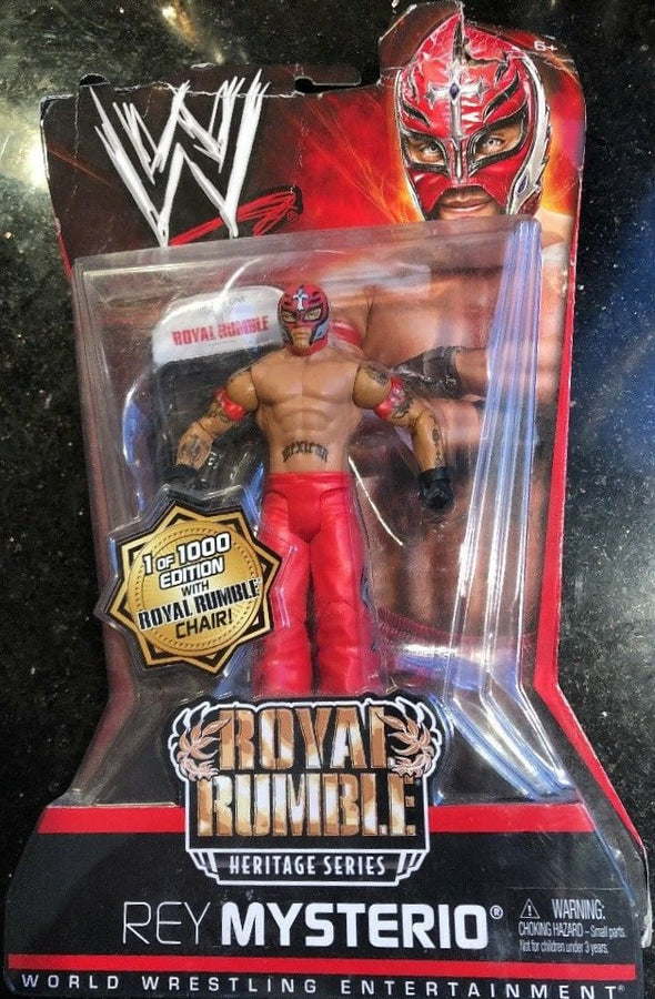 WWE Mattel Royal Rumble Heritage 2 Rey Mysterio [Chase] Action & Toy Figures PWcatalog