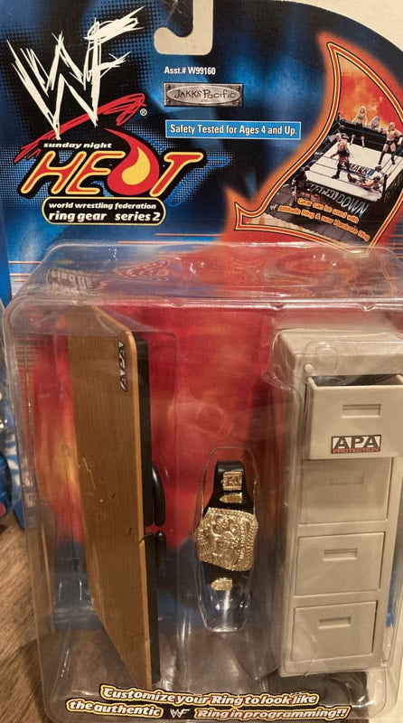 2001 WWF Jakks Pacific Ring Gear Series 2: Accessory Set #2 Action & Toy Figures PWcatalog