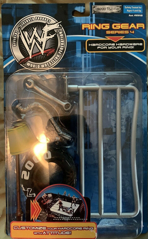 2001 WWF Jakks Pacific Ring Gear Series 4: Accessory Set #3 Action & Toy Figures PWcatalog