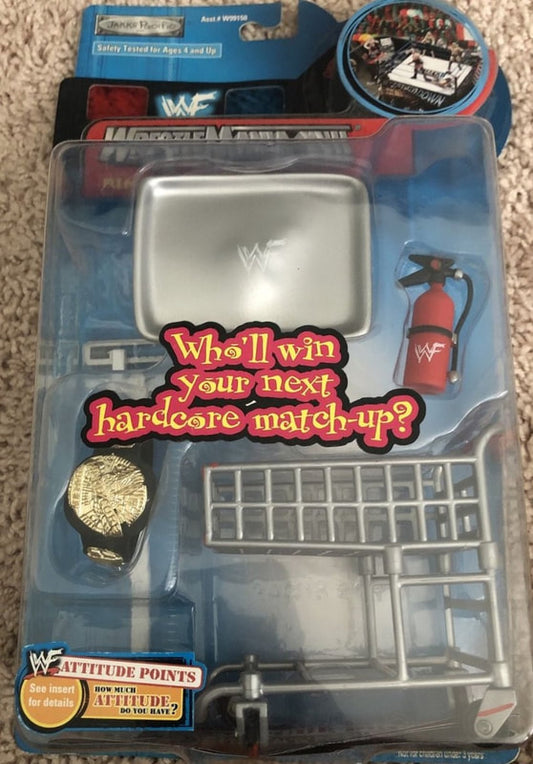 2000 WWF Jakks Pacific Ring Gear Series 1: Who'll Win Your Next Hardcore Match-Up? [Version 2]