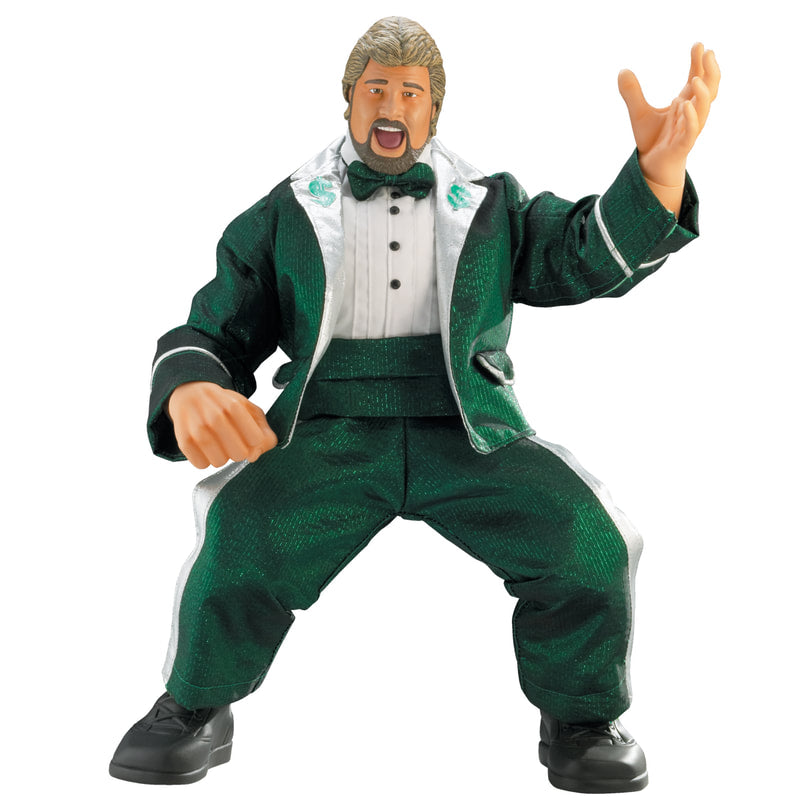 WWE Jakks Pacific Classic Superstars Ring Giants Unreleased/Prototype "Million Dollar Man" Ted Dibiase [Unreleased] Action & Toy Figures PWcatalog