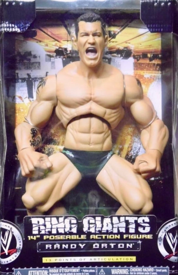 WWE Jakks Pacific Ring Giants 10 Randy Orton Action & Toy Figures PWcatalog