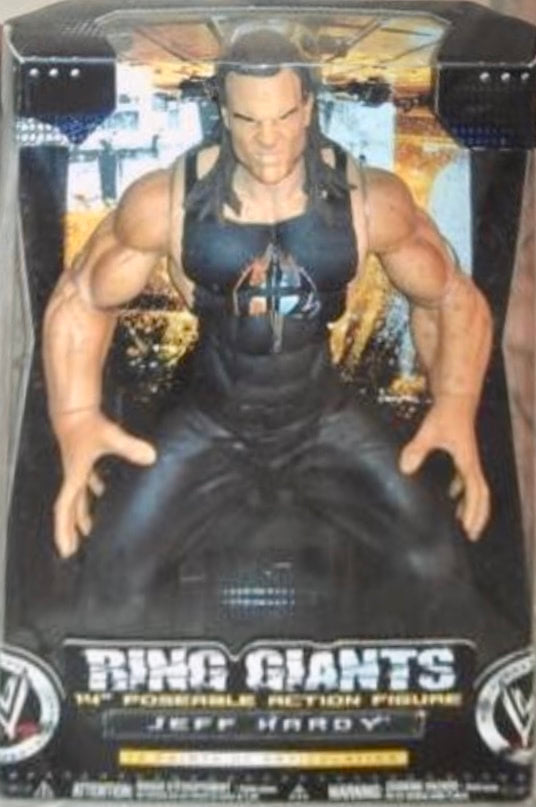 WWE Jakks Pacific Ring Giants 12 Jeff Hardy Action & Toy Figures PWcatalog