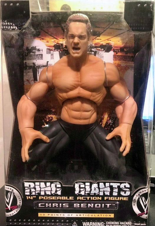 WWE Jakks Pacific Ring Giants 1 Chris Benoit