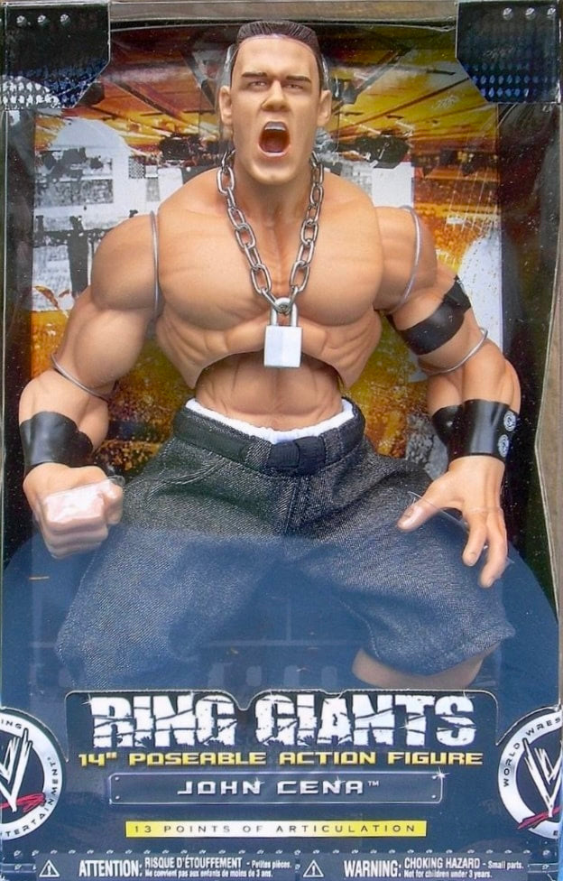 WWE Jakks Pacific Ring Giants 4 John Cena