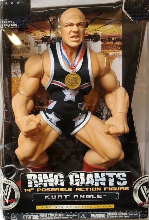 WWE Jakks Pacific Ring Giants 5 Kurt Angle Action & Toy Figures PWcatalog
