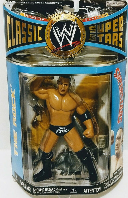 WWE Jakks Pacific Classic Superstars 15 The Rock [LJN Style] Action & Toy Figures PWcatalog