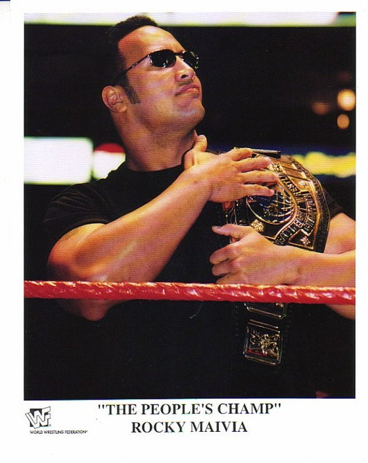 1998 Rocky Maivia "The People's Champ" Color