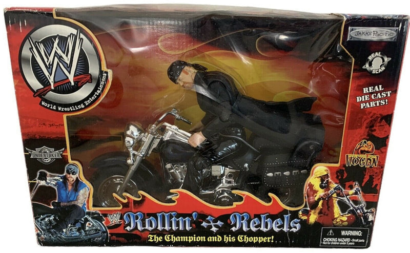 2002 WWE Jakks Pacific Rollin' Rebels Undertaker Action & Toy Figures PWcatalog
