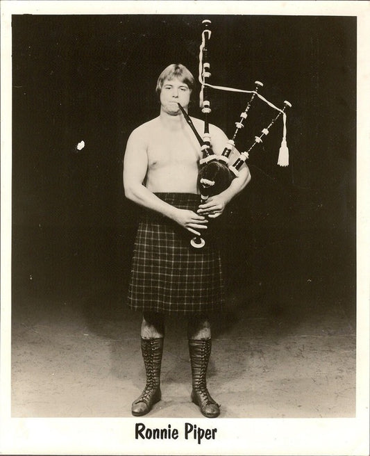 1975 NWA "Ronnie" Piper Vintage 8x10 Promo Photo