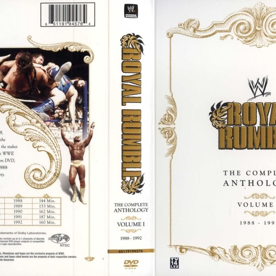 royal rumble the complete anthology volume i 1988 1992 DVDs & Videos Pwcatalog