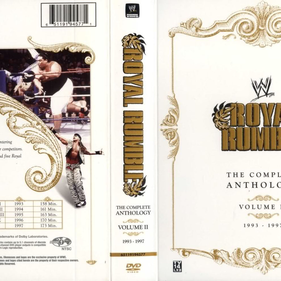 royal rumble the complete anthology volume ii 1993 1997 DVDs & Videos Pwcatalog