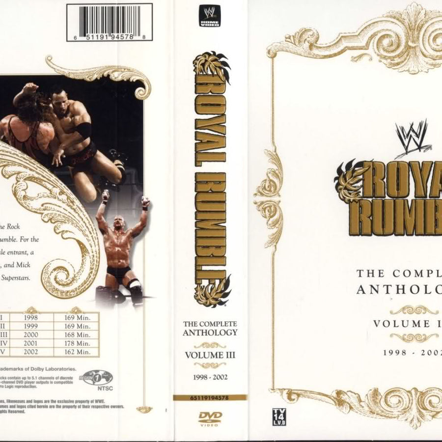 royal rumble the complete anthology volume iii 1998 2002 DVDs & Videos Pwcatalog
