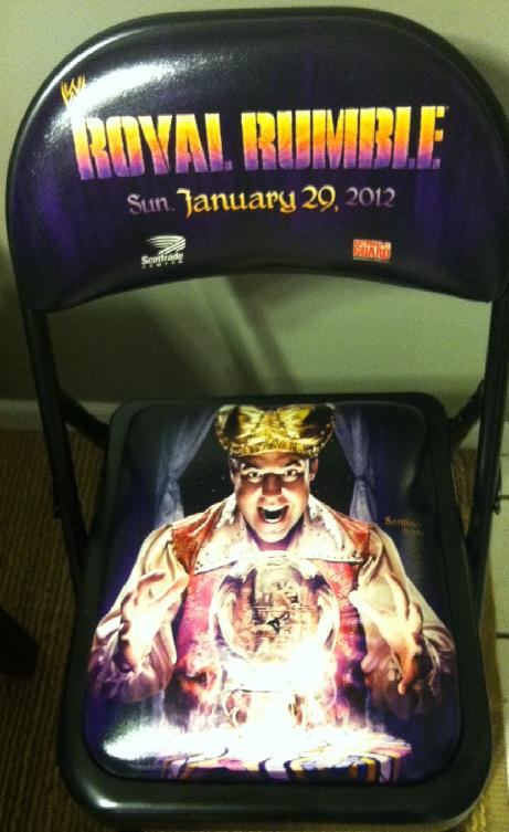 royal rumble 2012 Chairs PWcatalog