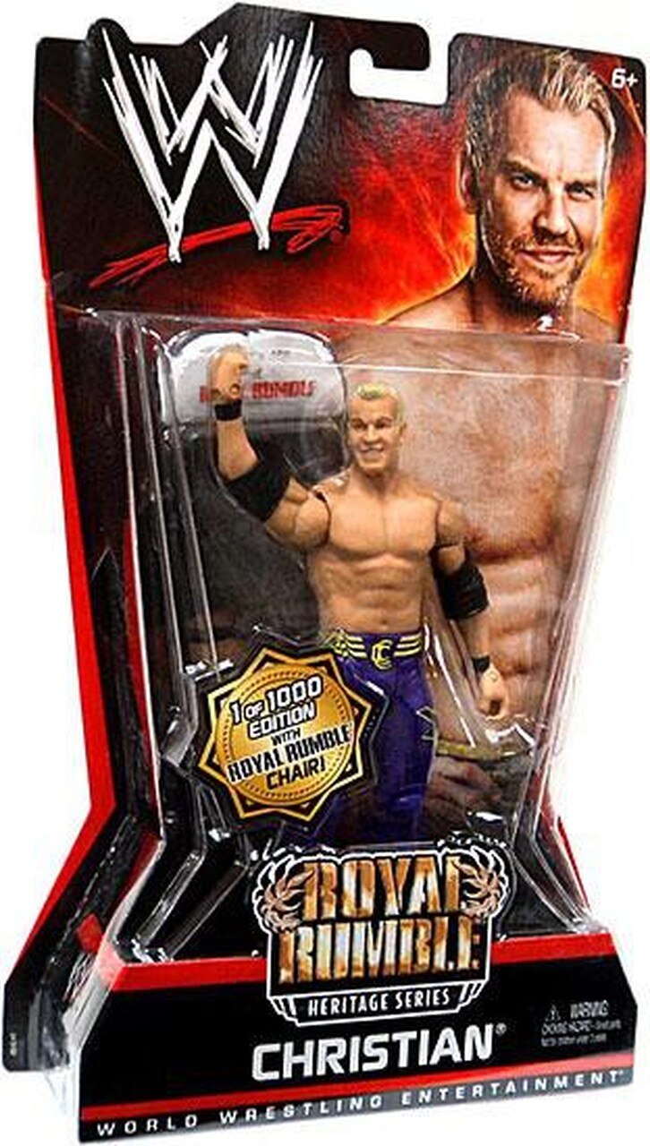 WWE Mattel Royal Rumble Heritage 2 Christian [Chase]