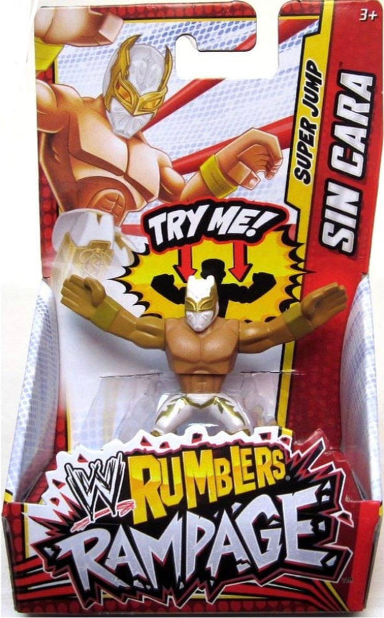 WWE Mattel Rumblers Rampage Sin Cara [With White Tights] Action & Toy Figures PWcatalog