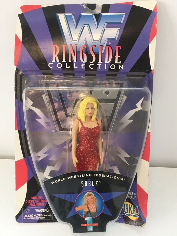 1997 WWF Jakks Pacific Ringside Collection Series 1 Sable Action & Toy Figures PWcatalog