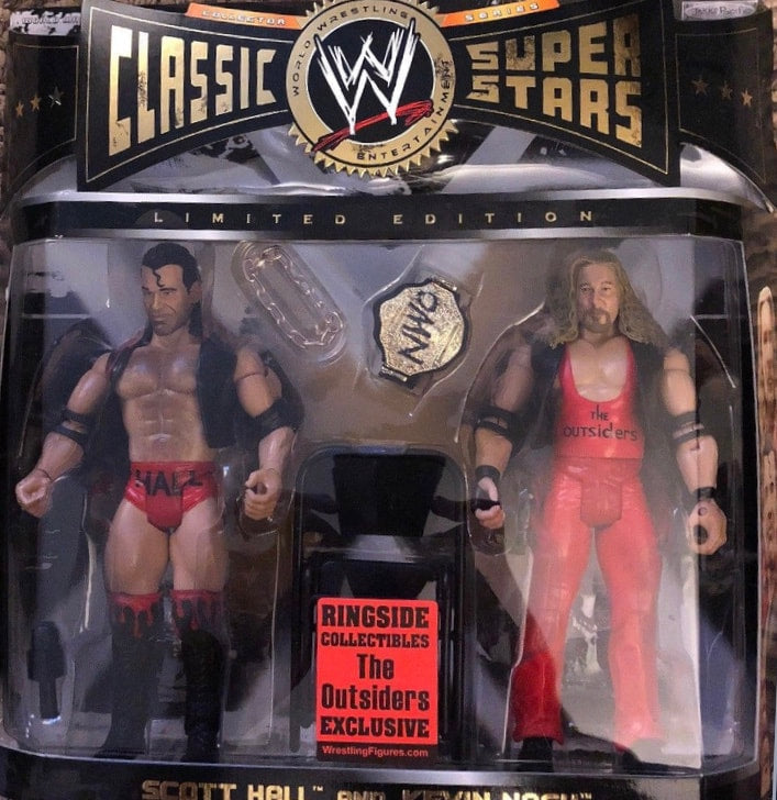 WWE Jakks Pacific Classic Superstars The Outsiders: Scott Hall & Kevin Nash [Exclusive] Action & Toy Figures PWcatalog