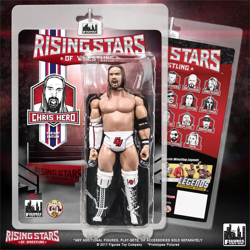 FTC Rising Stars of Wrestling Chris Hero [Variant Edition] Action & Toy Figures PWcatalog
