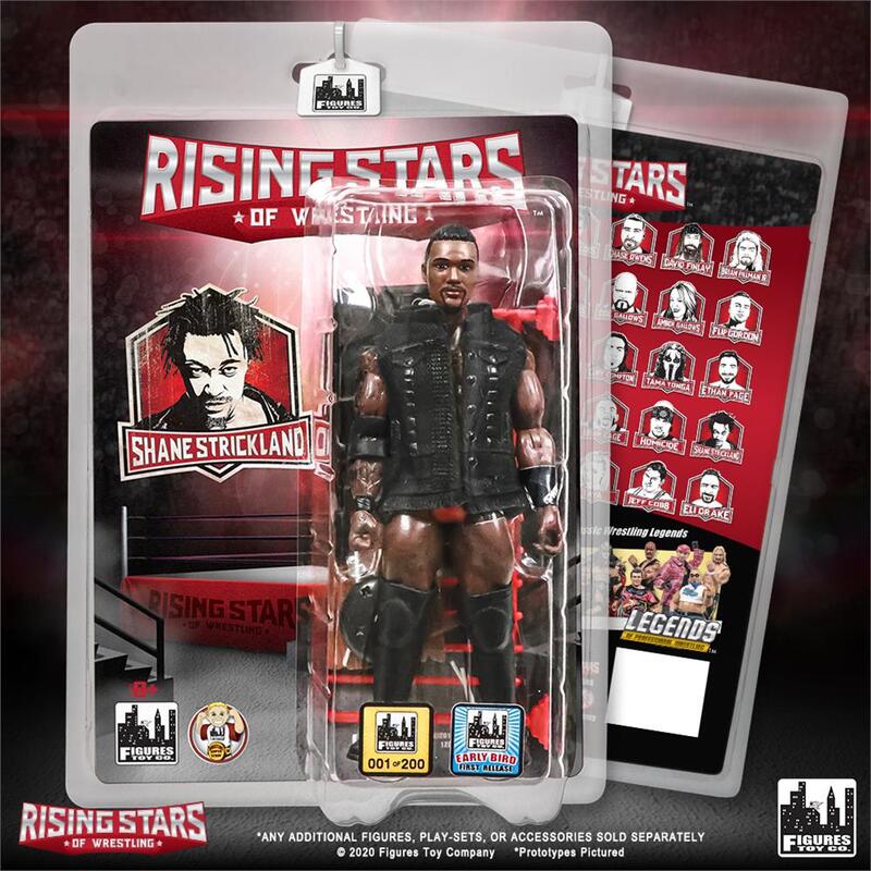 FTC Rising Stars of Wrestling Shane Strickland [Early Bird Edition] Action & Toy Figures PWcatalog