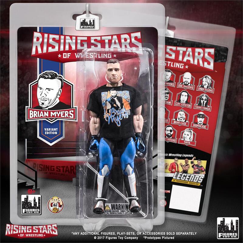 FTC Rising Stars of Wrestling Brian Myers [Variant Edition] Action & Toy Figures PWcatalog