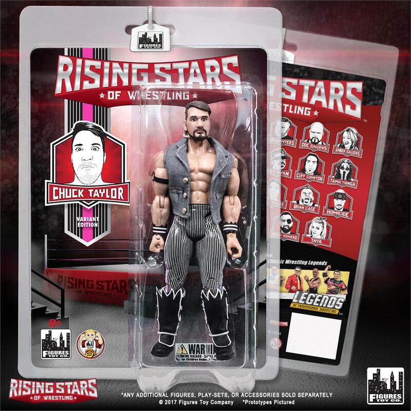 FTC Rising Stars of Wrestling Chuck Taylor [Variant Edition] Action & Toy Figures PWcatalog