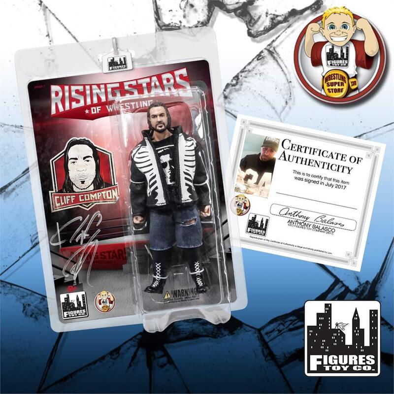 FTC Rising Stars of Wrestling Cliff Compton [Autographed Edition] Action & Toy Figures PWcatalog