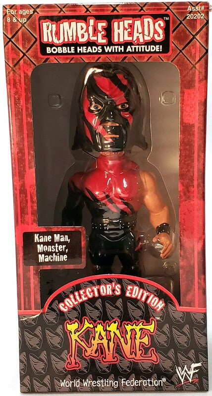 WWF Aspen Rumble Heads: Bobble Heads with Attitude! 1 Kane Action & Toy Figures PWcatalog