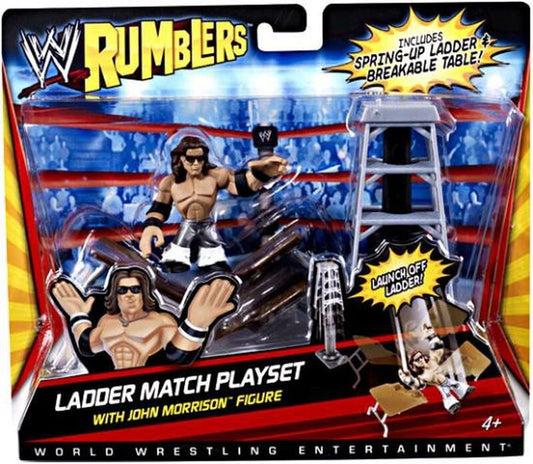 WWE Mattel Rumblers 1 Ladder Match Playset [With John Morrison]