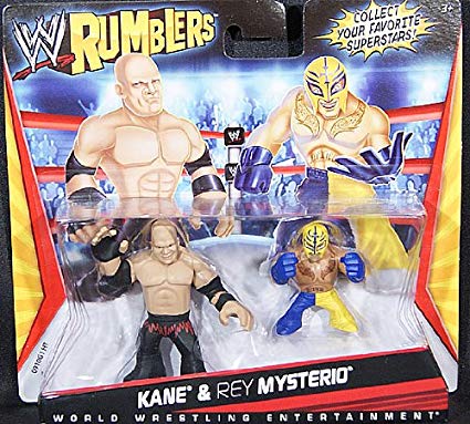 WWE Mattel Rumblers 1 Kane & Rey Mysterio