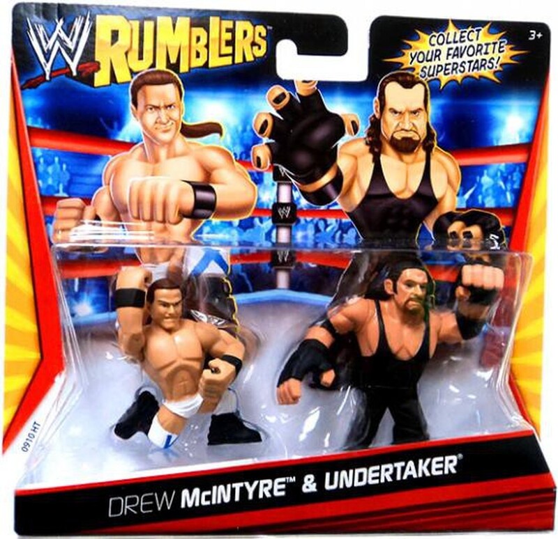 WWE Mattel Rumblers 1 Drew McIntyre & Undertaker Action & Toy Figures PWcatalog
