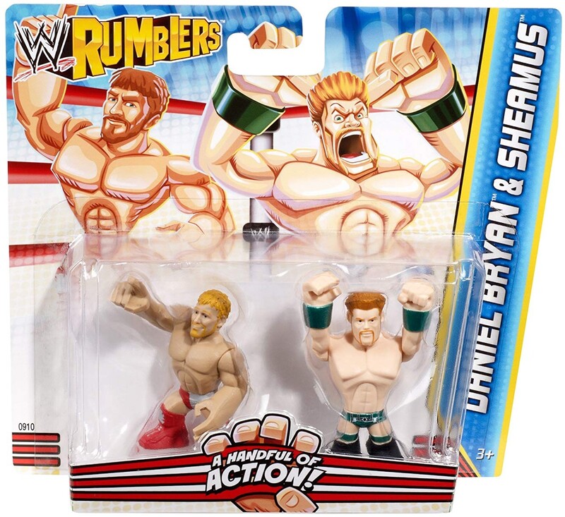 WWE Mattel Rumblers 2 Daniel Bryan & Sheamus