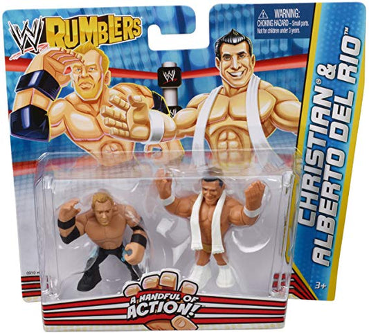 WWE Mattel Rumblers 2 Christian & Alberto Del Rio