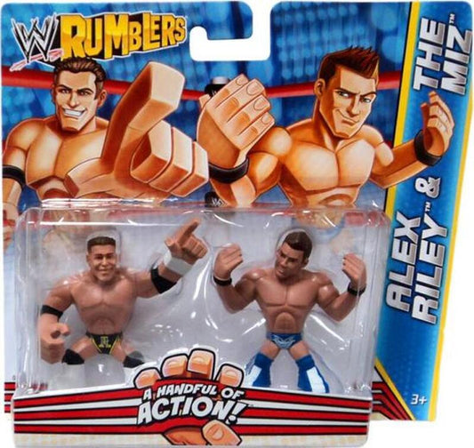 WWE Mattel Rumblers 2 Alex Riley & The Miz