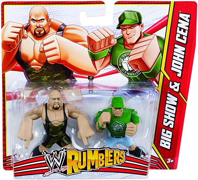 WWE Mattel Rumblers 3 Big Show & John Cena Action & Toy Figures PWcatalog