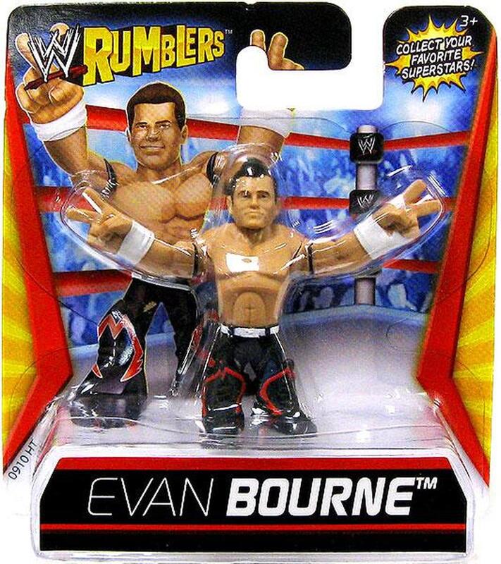 WWE Mattel Rumblers 1 Evan Bourne