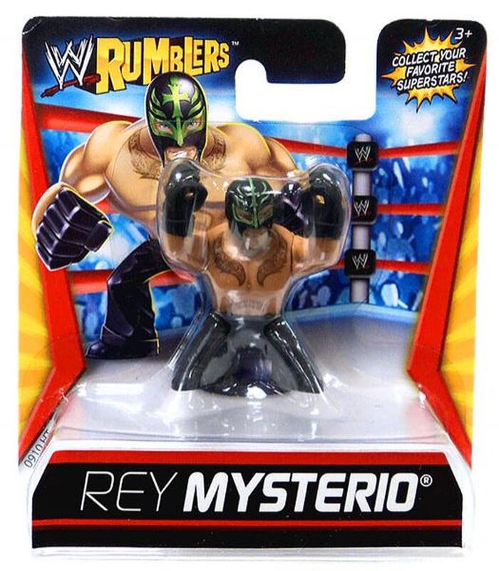 WWE Mattel Rumblers 1 Rey Mysterio [With Black Tights]