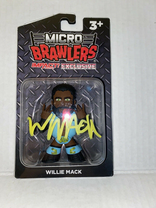 TNA/Impact Wrestling Pro Wrestling Tees Impact! Wrestling Exclusive Micro Brawlers 3 Willie Mack - image 2