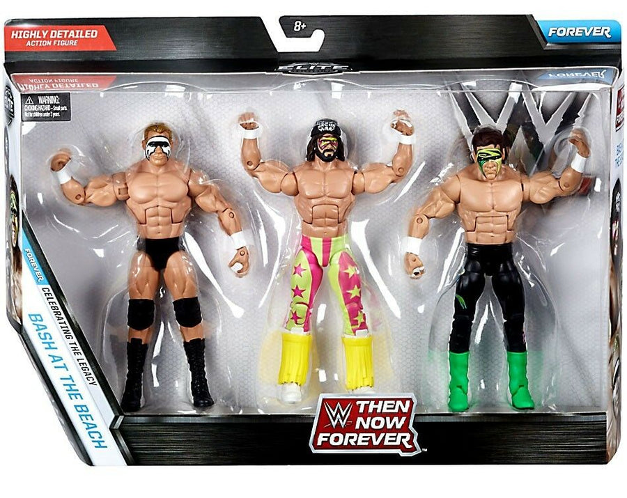 WWE Mattel Then, Now, Forever Multipack: Bash at the Beach: Lex Luger, Randy Savage & Sting [Exclusive] Action & Toy Figures PWcatalog