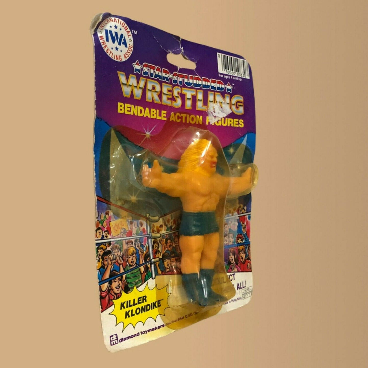 IWA Star-Studded Wrestling Bendable Action Figures Singles Killer Klondike [Variant]