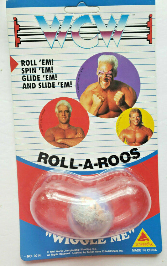 WCW Roll A Roos Sting Ric Flair Lex Luger