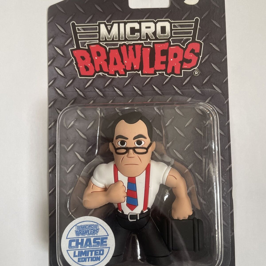 Pro Wrestling Tees Crate Exclusive Micro Brawlers I.R.S. [February, Chase] Action & Toy Figures PWcatalog