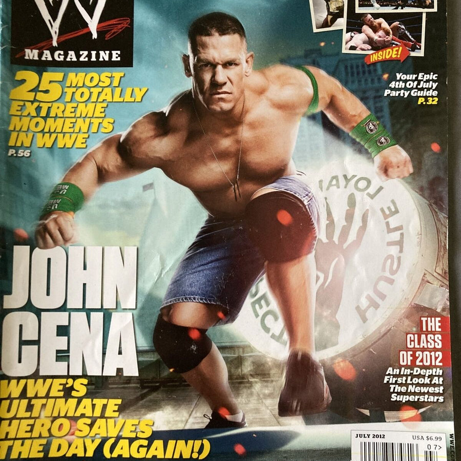 WWE Magazine July 2012 Magazine PWcatalog