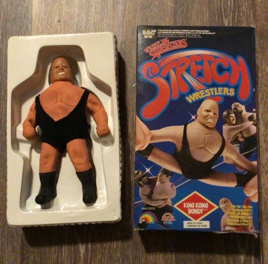 WWF LJN Wrestling Superstars Stretch Wrestlers King Kong Bundy - image 2