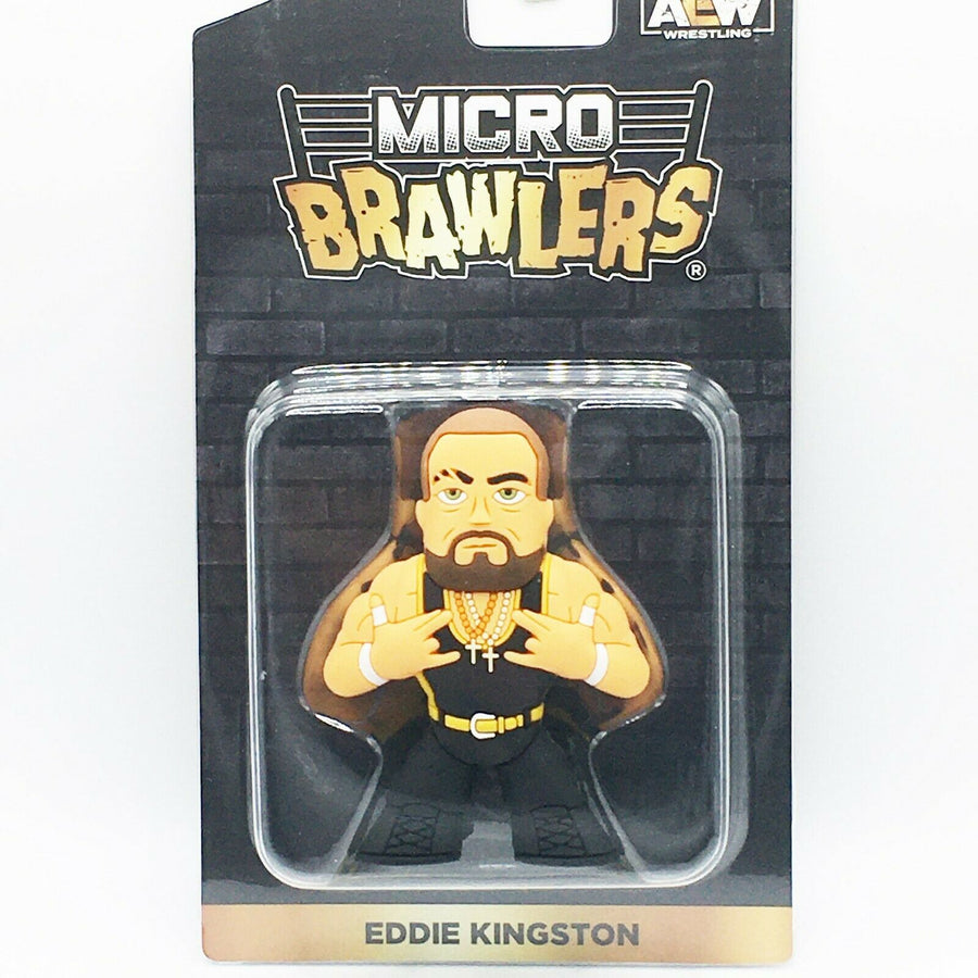 Pro Wrestling Tees AEW Crate Eddie Kingston Micro Brawler [Exclusive] Action & Toy Figures PWcatalog