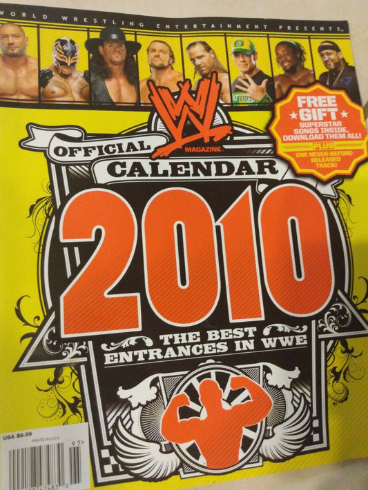 2010 Official WWE Magazine Calendar - image 2
