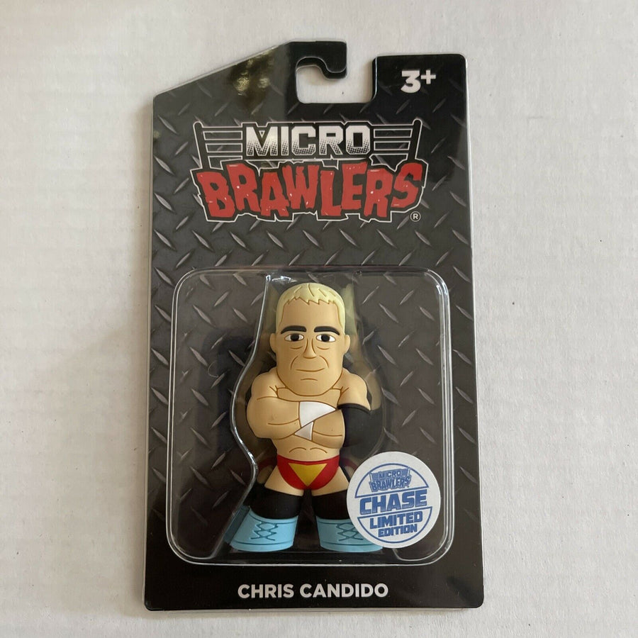 Pro Wrestling Tees Crate Exclusive Micro Brawlers Chris Candido [March, Chase] Action & Toy Figures PWcatalog