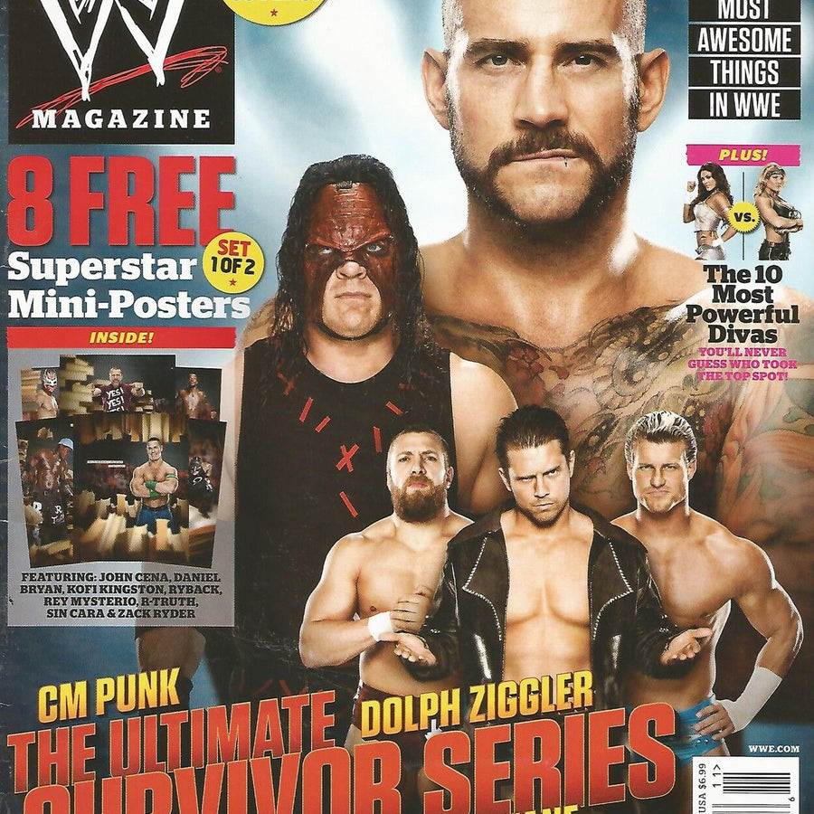 WWE Magazine November 2012 2 of 2 covers Magazine PWcatalog