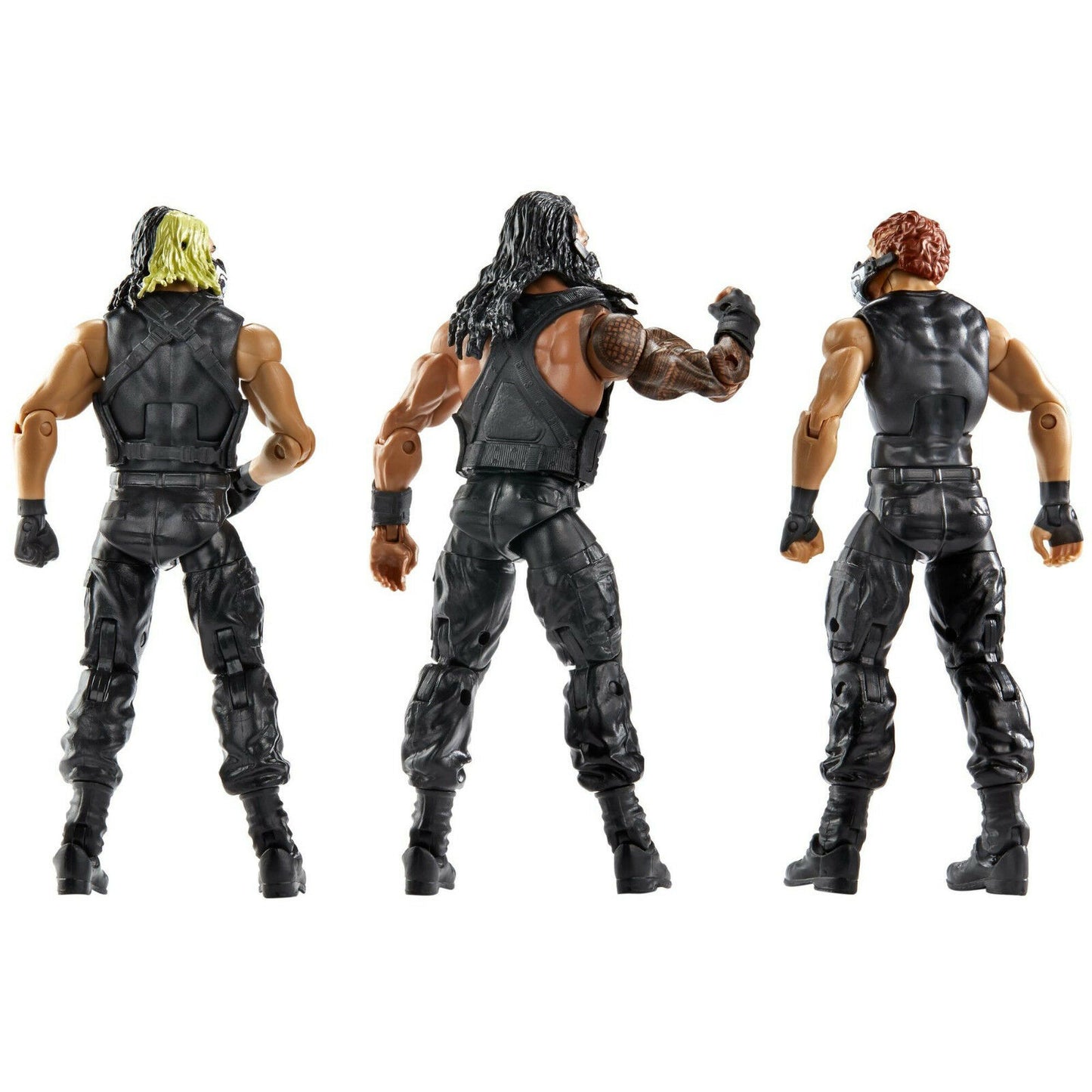 WWE Mattel Then, Now, Forever Multipack: The Shield: Seth Rollins, Dean Ambrose & Roman Reigns [Exclusive]
