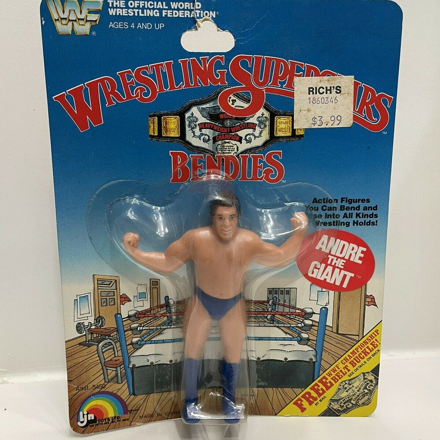 WWF LJN Wrestling Superstars Bendies Andre the Giant Action & Toy Figures PWcatalog
